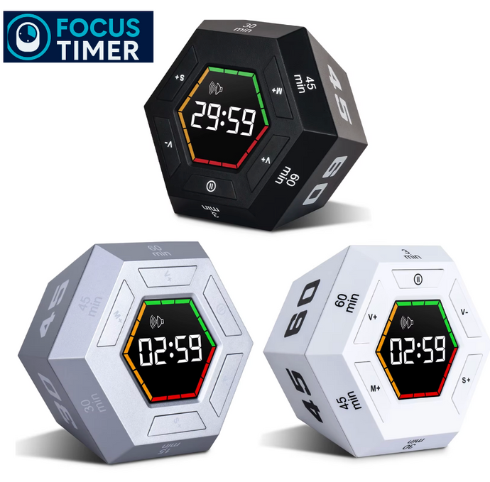🕒 Focus Timer™ – Domina tu tiempo, transforma tus resultados