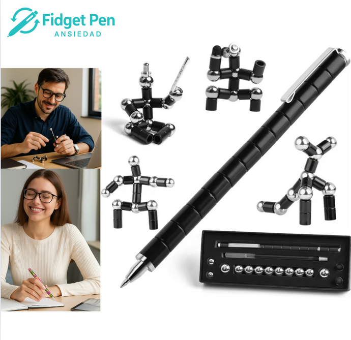 🖊️ Fidget Pen™ – El Bolígrafo Antiestrés que tu mente necesita