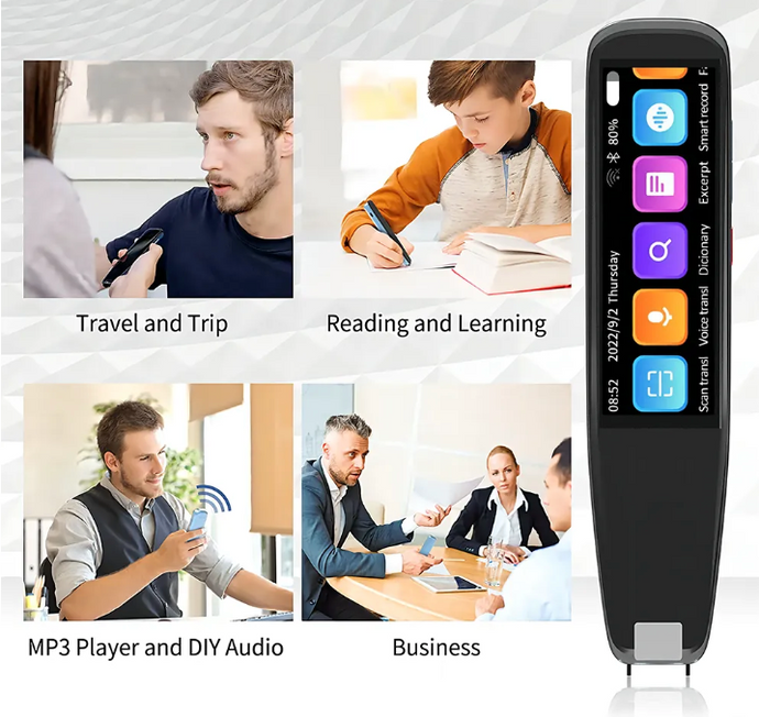 🚨-70%OFF/ IA Pen/Pluma Traductora de escaneo de voz IA/ 112 idiomas/ ÙLTIMAS OFERTAS🔥